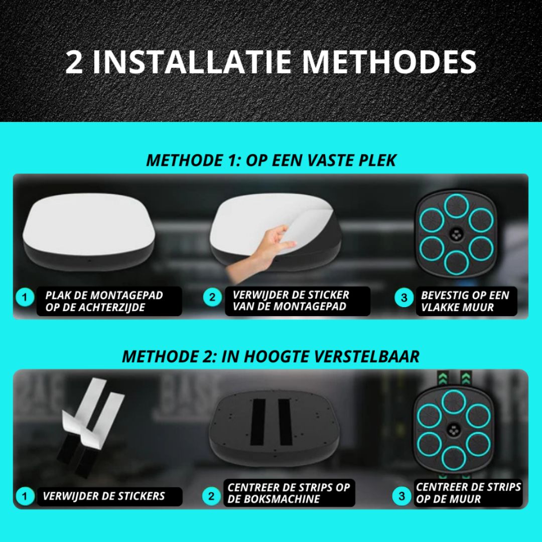 Music Boxing Machine - Boksmachine met Bluetooth