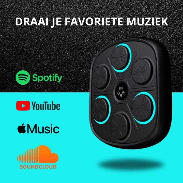 Music Boxing Machine - Boksmachine met Bluetooth