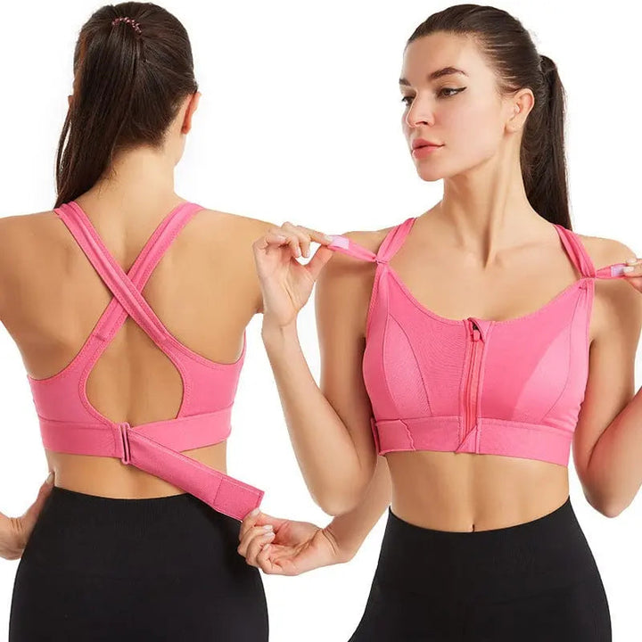 Comfortabele Sport Bh Met Sluiting Voorkant