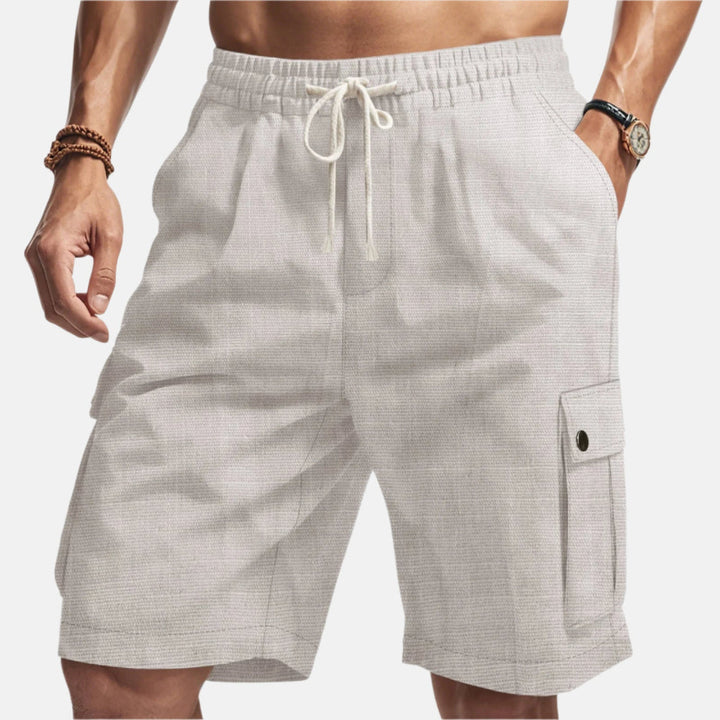 Ademende zomerstrandshorts
