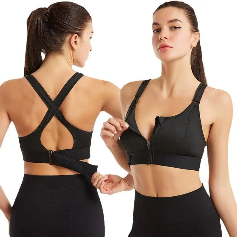Comfortabele Sport Bh Met Sluiting Voorkant
