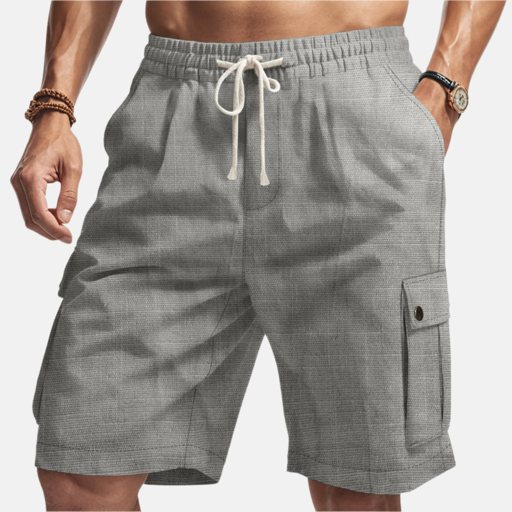 Ademende zomerstrandshorts