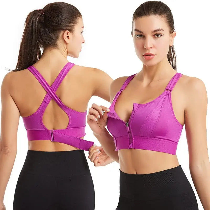 Comfortabele Sport Bh Met Sluiting Voorkant
