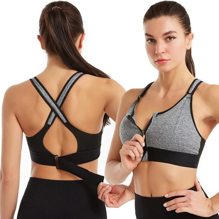 Comfortabele Sport Bh Met Sluiting Voorkant