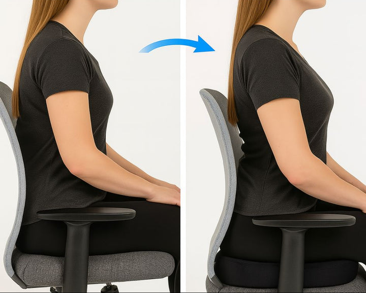 Orthopedisch Zitkussen - Verkoelend en Ondersteunend