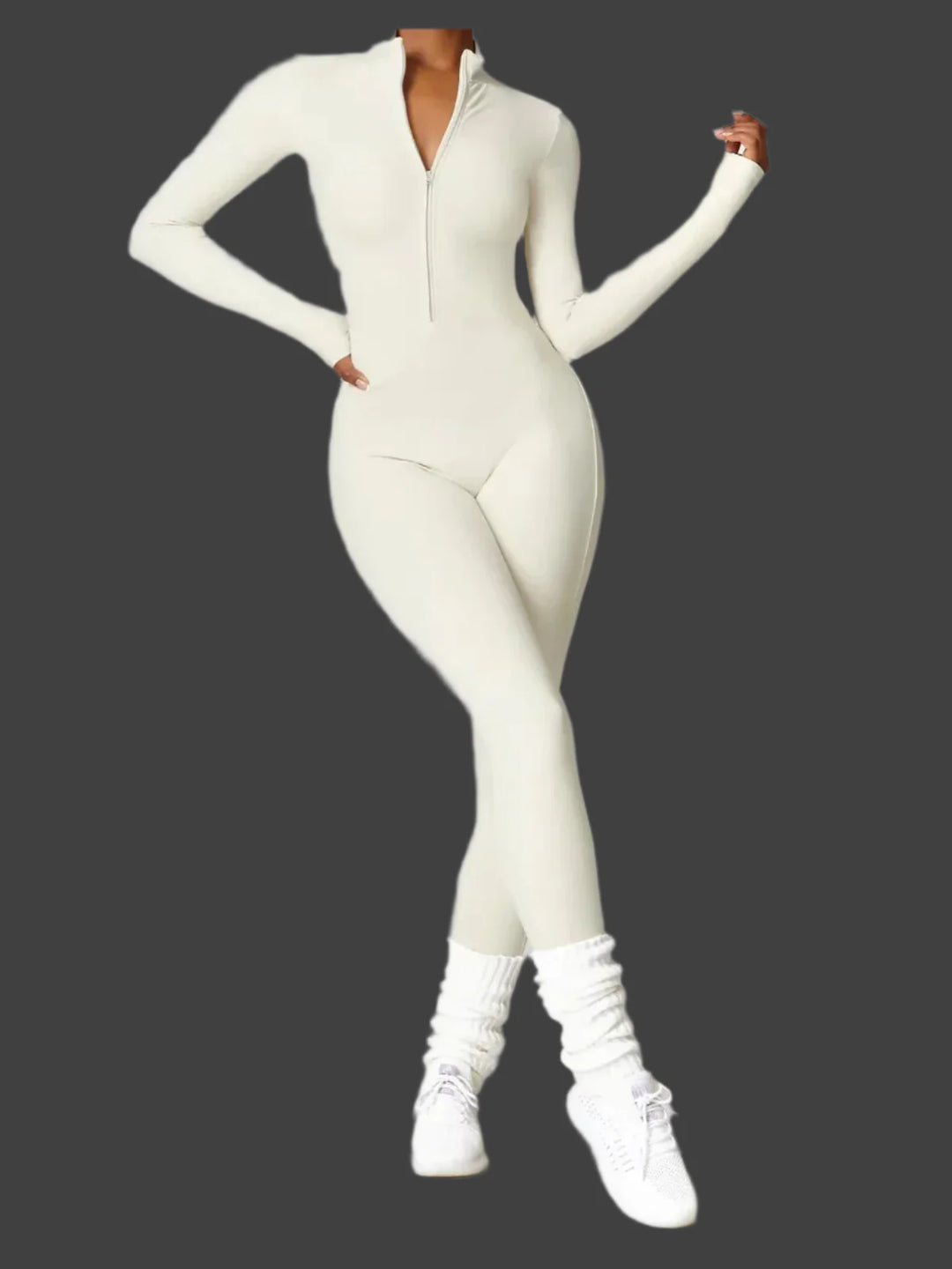 Mette™ Naadloze Sportieve Jumpsuit