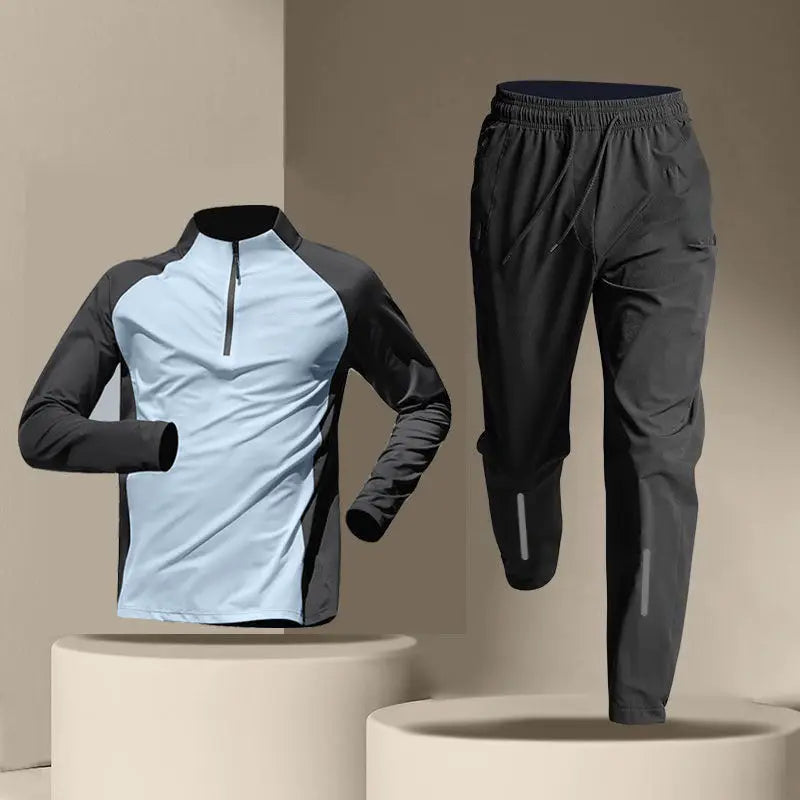 Sportset met top en broek