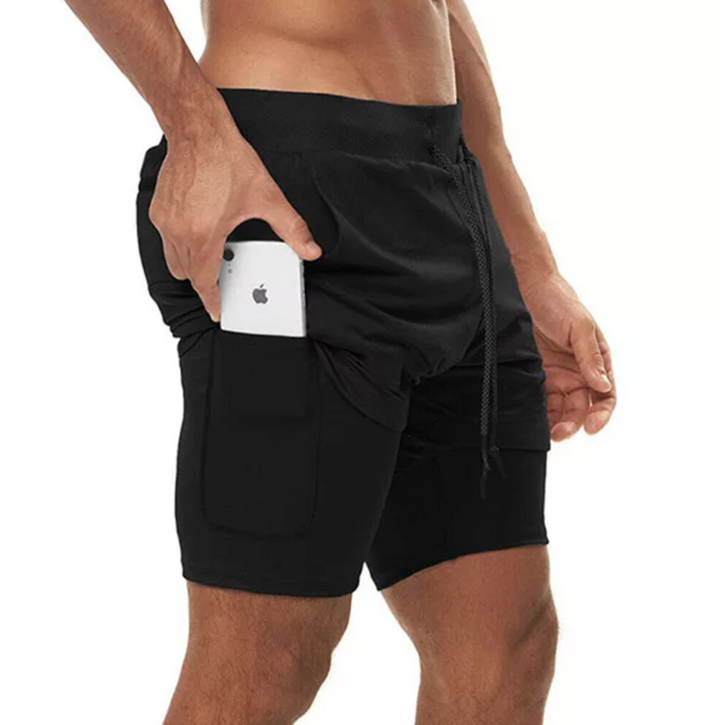 Compressie Trainingsshorts – Voor maximale ondersteuning en bewegingsvrijheid