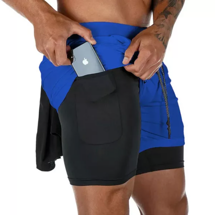 Compressie Trainingsshorts – Voor maximale ondersteuning en bewegingsvrijheid