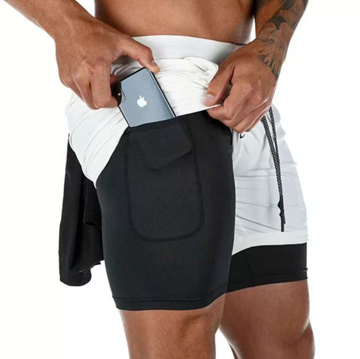 Compressie Trainingsshorts – Voor maximale ondersteuning en bewegingsvrijheid