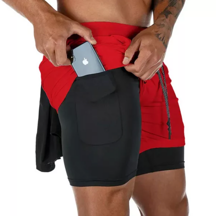 Compressie Trainingsshorts – Voor maximale ondersteuning en bewegingsvrijheid