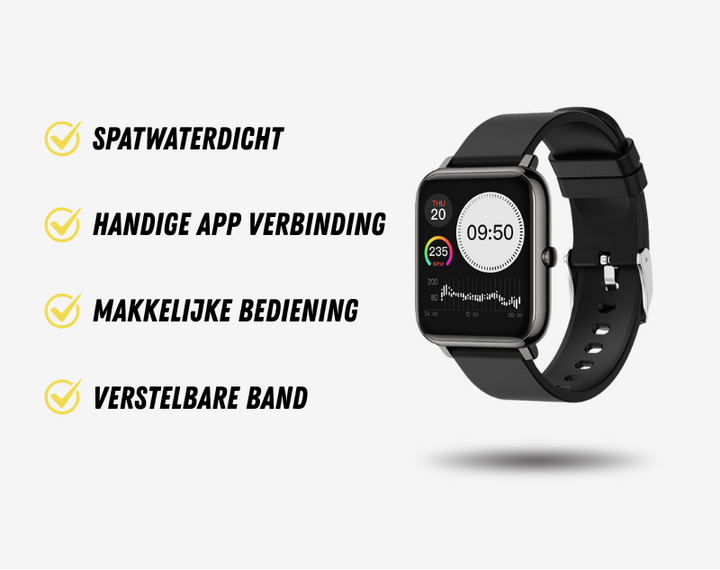 UltraMotion Smart Sporthorloge: GPS, Hartslag, Waterdicht, Fitness Tracking voor Iedereen