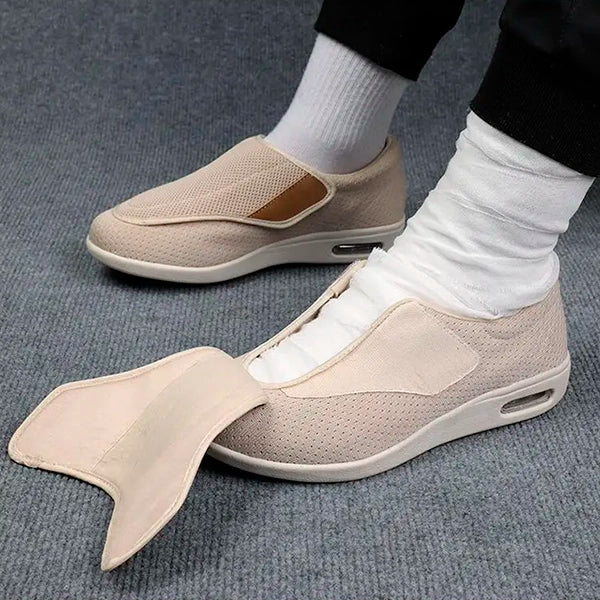 Brede Diabetische Schoenen voor Gezwollen Voeten
