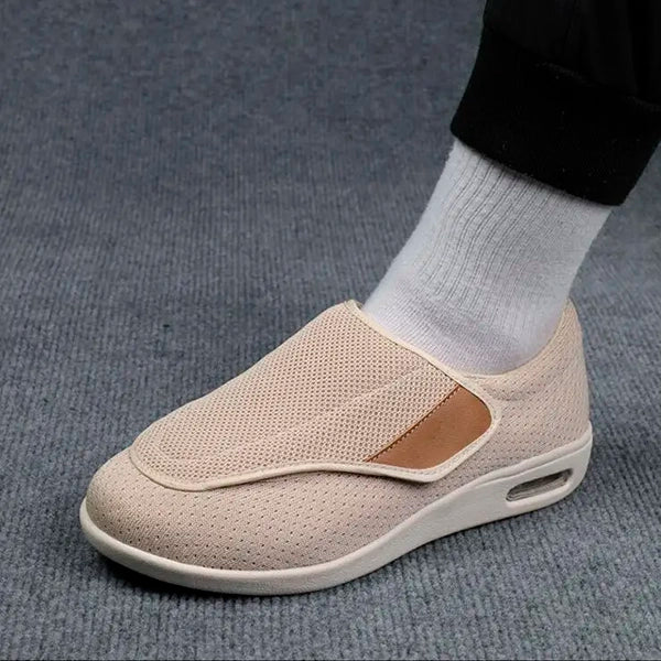 Brede Diabetische Schoenen voor Gezwollen Voeten