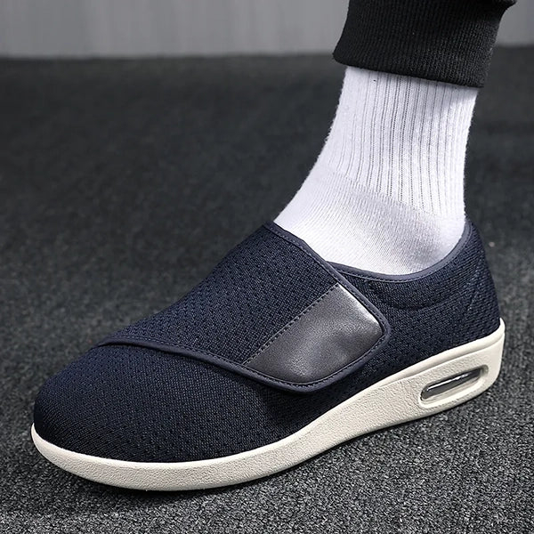 Brede Diabetische Schoenen voor Gezwollen Voeten