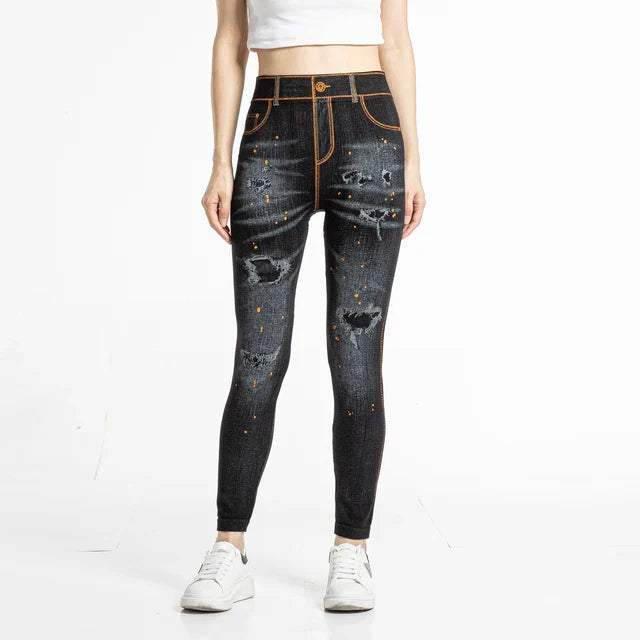 Legging™ met Print | Hoge Taille | Stretch en Comfort