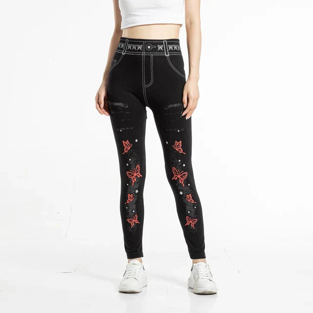 Legging™ met Print | Hoge Taille | Stretch en Comfort