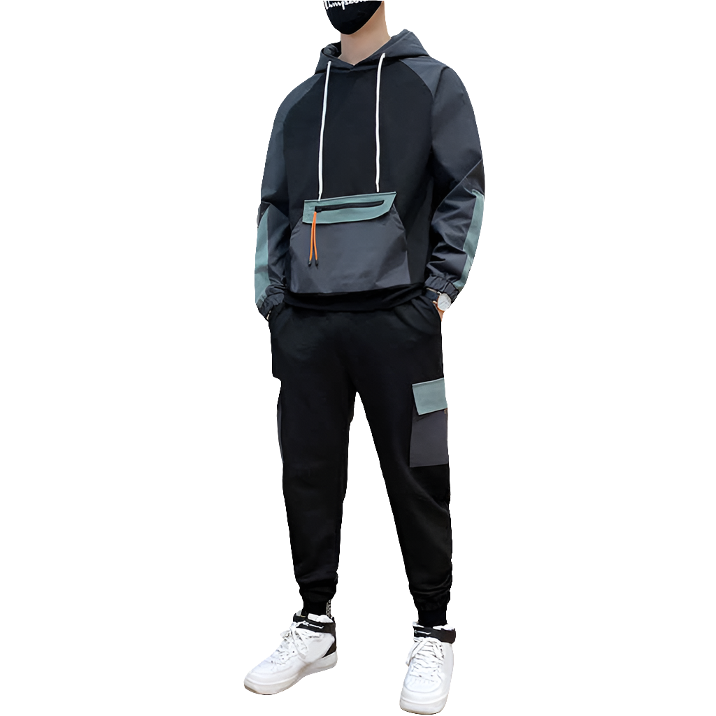 Emanuel | Tweedelige Heren Trainingsset | Moderne Stijl voor Mannen