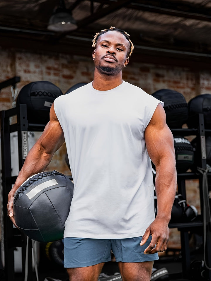 Sport Tanktop | Polyester | Ademend & Bewegingsvrij