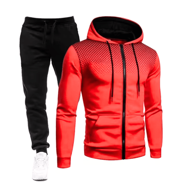Diego | Trainingspak voor Heren | Joggingbroek + Vest met Rits