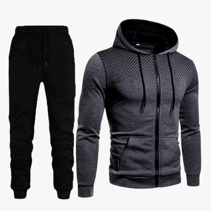 Diego | Trainingspak voor Heren | Joggingbroek + Vest met Rits