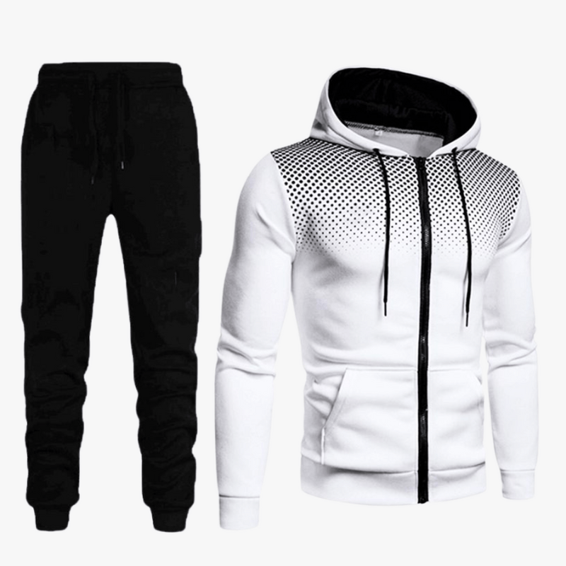 Diego | Trainingspak voor Heren | Joggingbroek + Vest met Rits