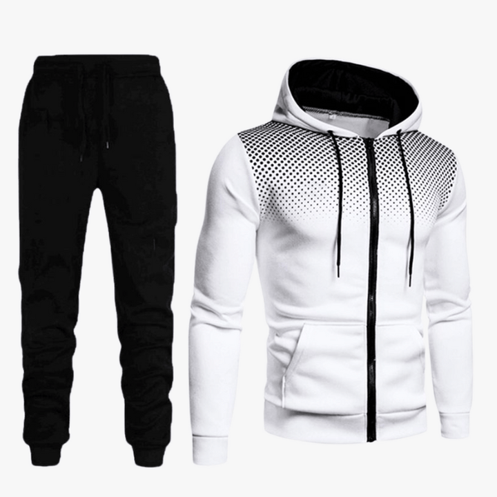 Diego | Trainingspak voor Heren | Joggingbroek + Vest met Rits