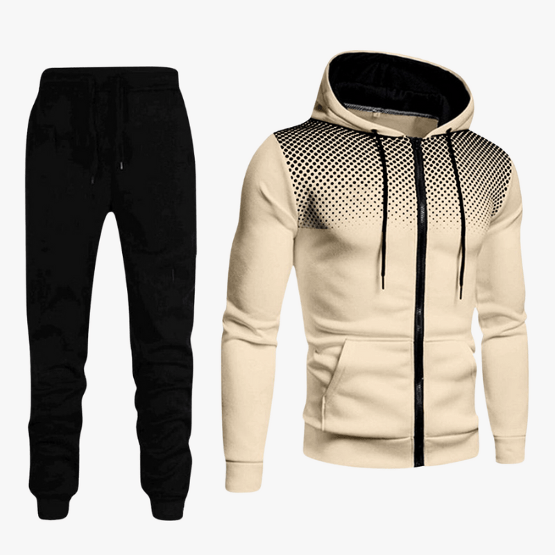 Diego | Trainingspak voor Heren | Joggingbroek + Vest met Rits