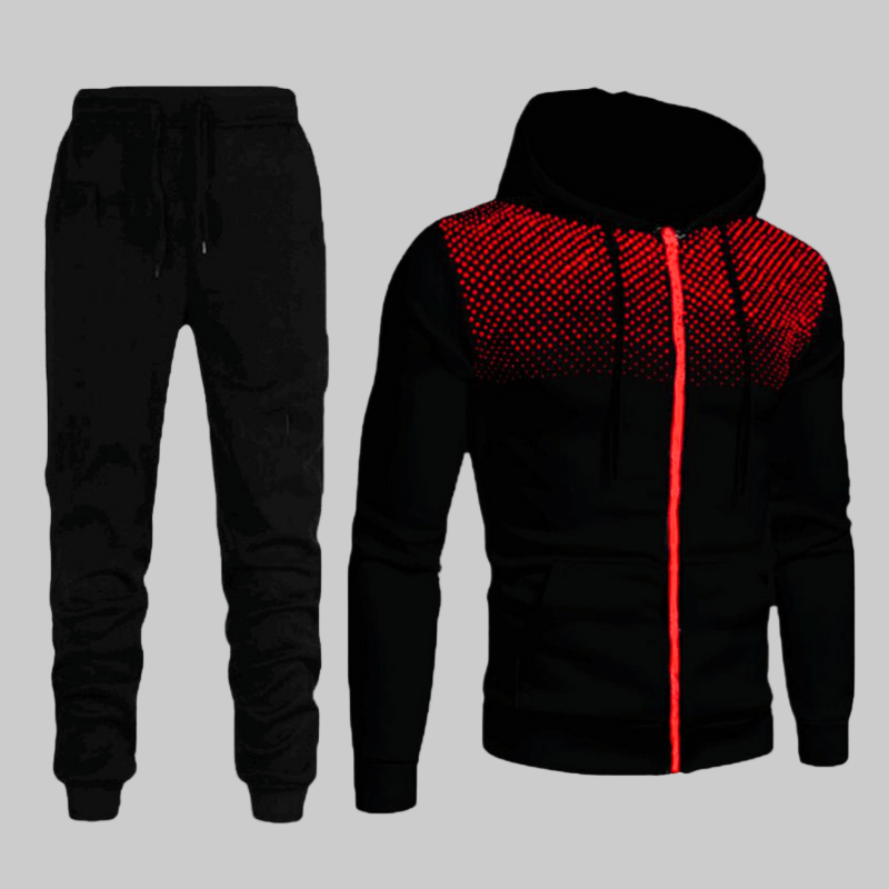 Diego | Trainingspak voor Heren | Joggingbroek + Vest met Rits