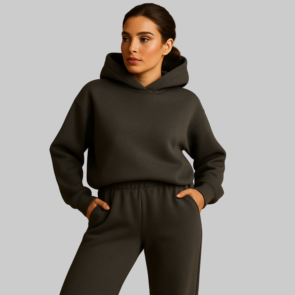Oversized loungewear set met hoodie en broek voor dames | Chloé