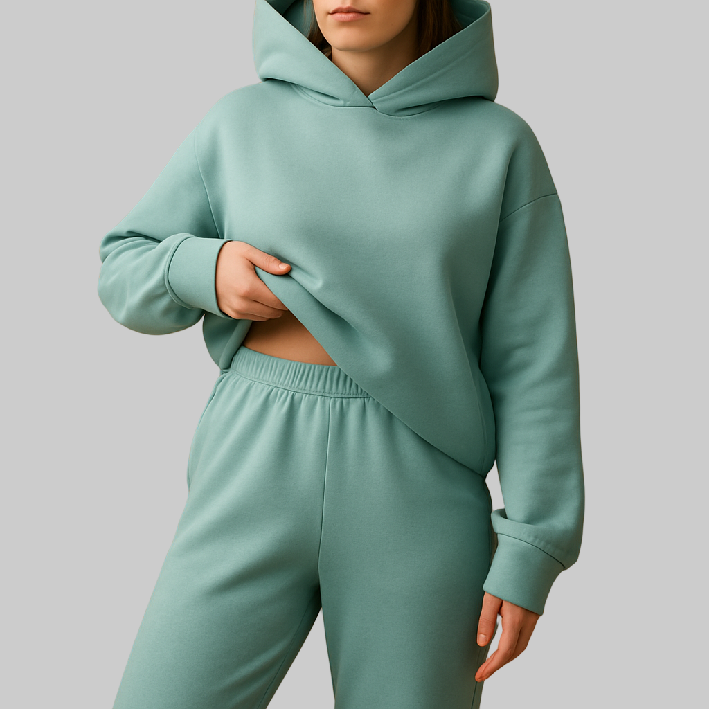 Oversized loungewear set met hoodie en broek voor dames | Chloé