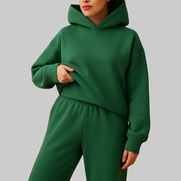 Oversized loungewear set met hoodie en broek voor dames | Chloé