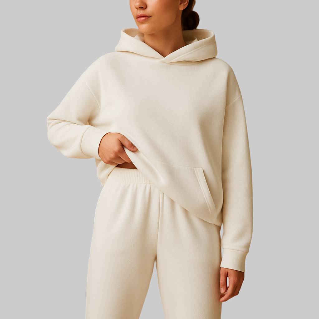 Oversized loungewear set met hoodie en broek voor dames | Chloé