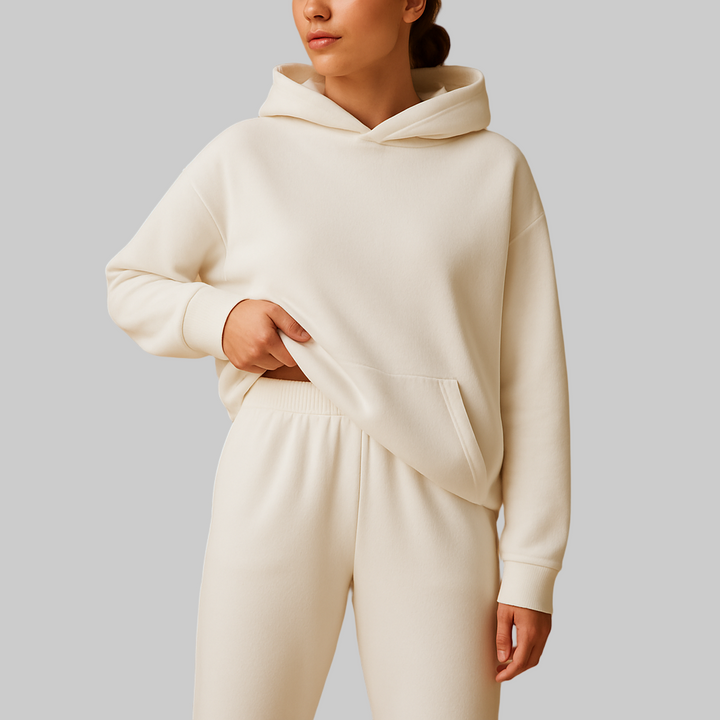 Oversized loungewear set met hoodie en broek voor dames | Chloé