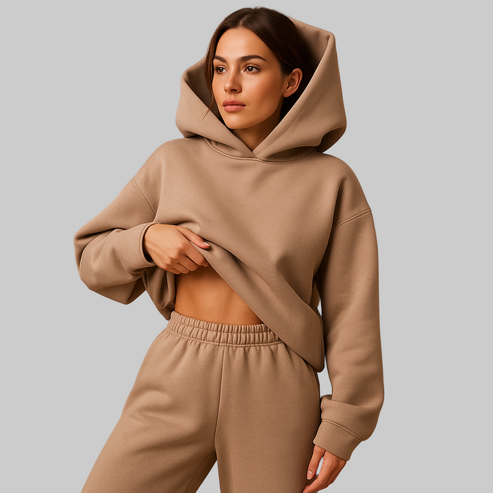 Oversized loungewear set met hoodie en broek voor dames | Chloé