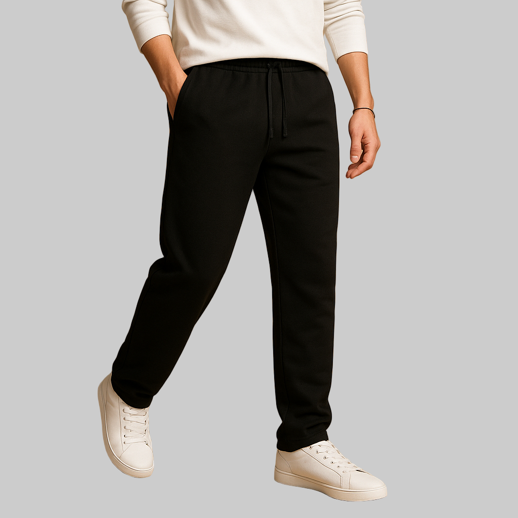 Jurre | Oversized joggingsbroek met wijde pijpen voor heren